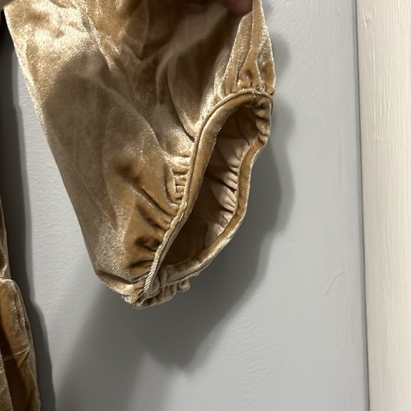 NEW oversized button down velvet top - Picture 5 of 6